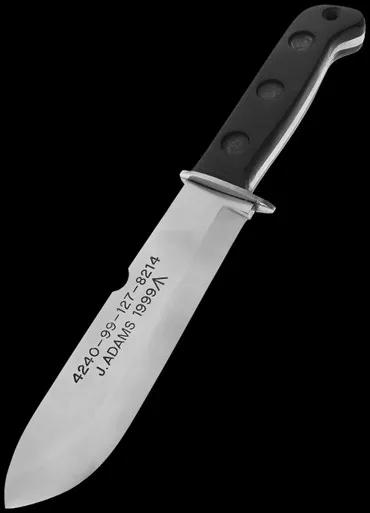 John Nowill British Pattern Survival Knife Satin