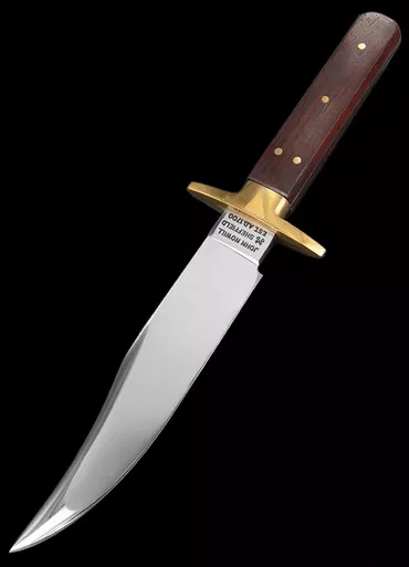 John Nowill Rosewood Bowie 6" Double Guard