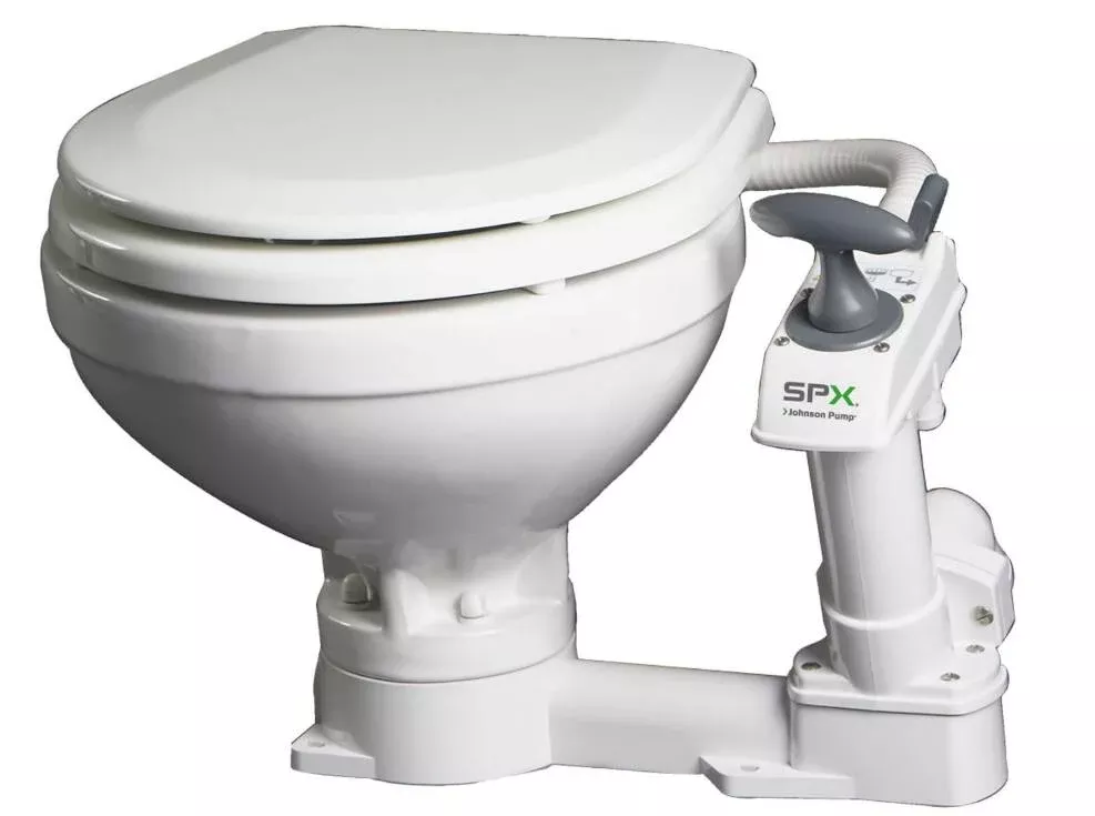Johnson Pump AquaT Toilet Manual Compact• 80-47229-01