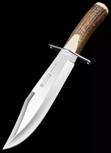 Joker Bowie Knife Stag Horn - Fixed Blade