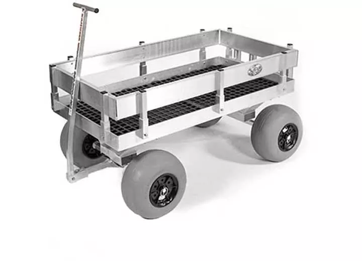 Kahuna Wagons Big Kahuna Beach Wagon with UV Decking• ALUM315
