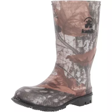 KAMIK Youth Stomp Camo Rain Boots
