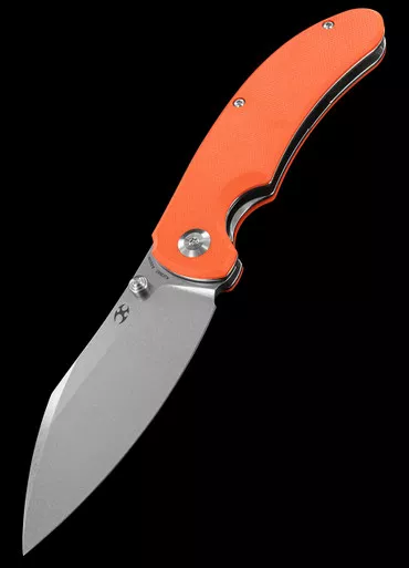 Kansept Nesstreet Linerlock Orange G10 Folding Knife