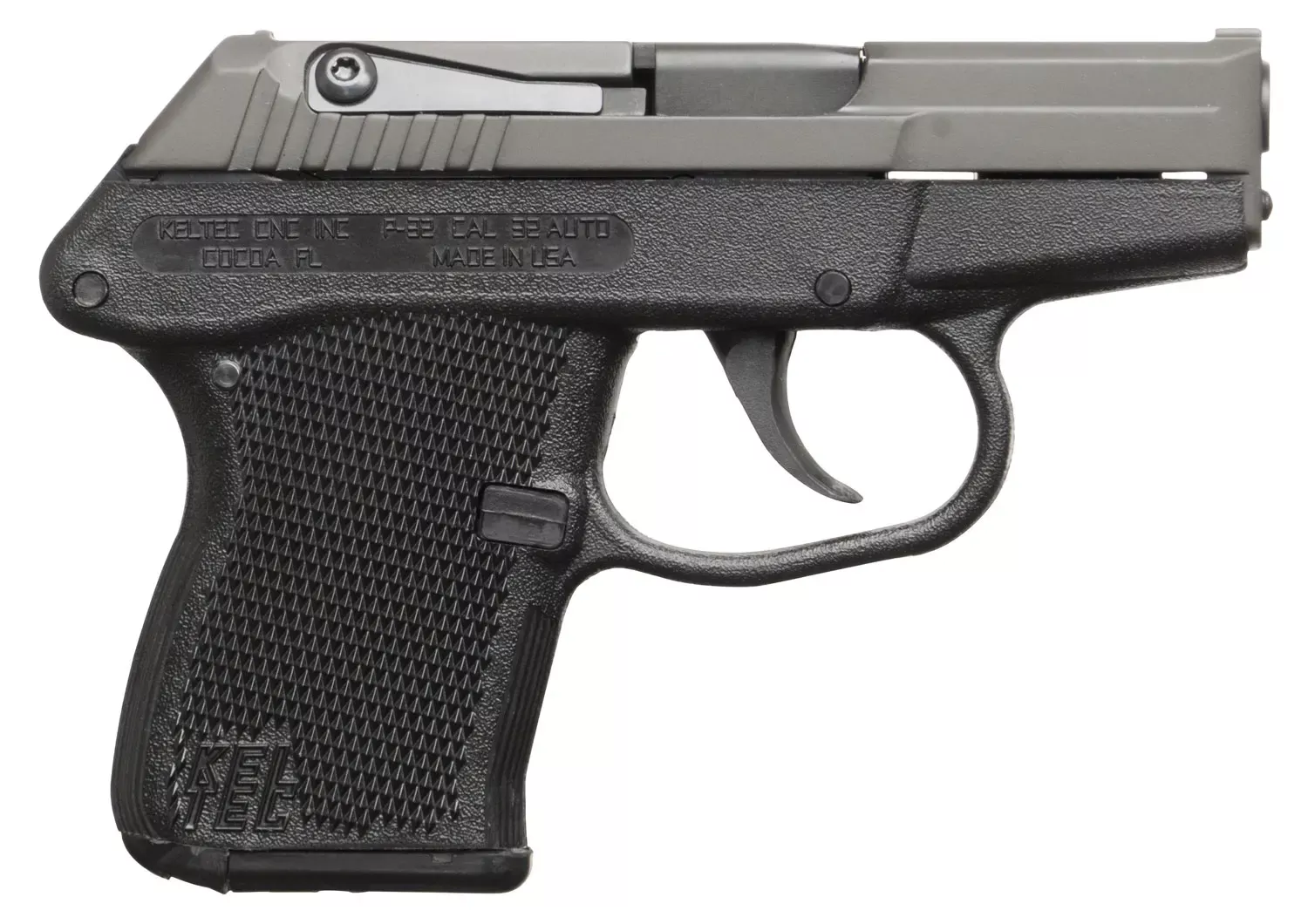 Kel-Tec P-32 32 ACP Caliber 2.68" Barrel, 7+1, Blued Finish