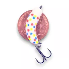 Kenders Mighty Maggot - 1/16 oz. - Wonderbread Glow