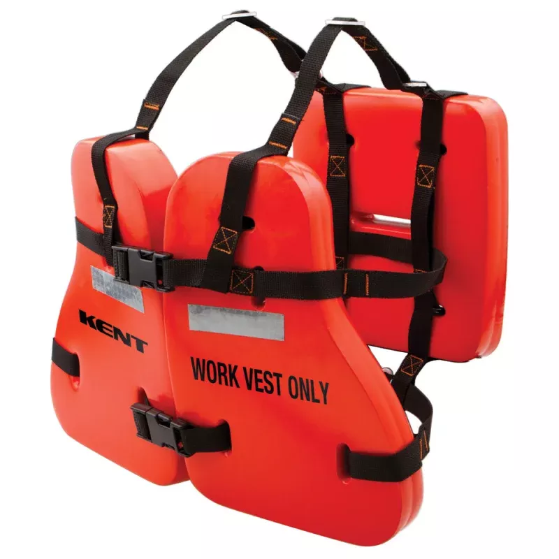 Kent Type V Vinyl Dip Work Vest – Oversized – Fits Chest Size 42- 68