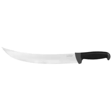 Kershaw 1241 Big 12" Curved Fillet Knife Trailing Point Plain Edge Blade, Gray & Black Handle