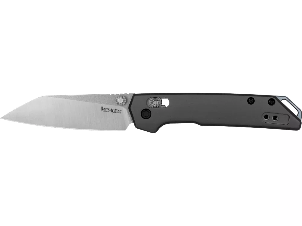 Kershaw 3" D2 Reverse Tanto Blade Gray Aluminum Handle