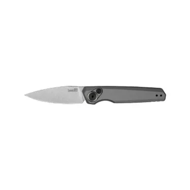 Kershaw 7551 Launch 18 Automatic Folding Knife 2.79" CPM 154 Spear Point Single Edge Blade, Gray Anodized Handle