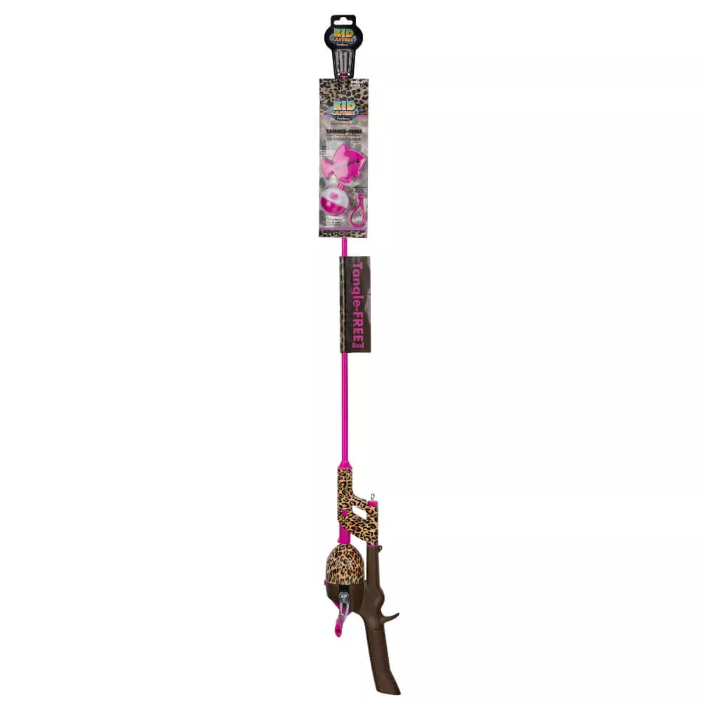 Kid Casters Leopard Tangle-Free Combo #KCSNTLEOPARD