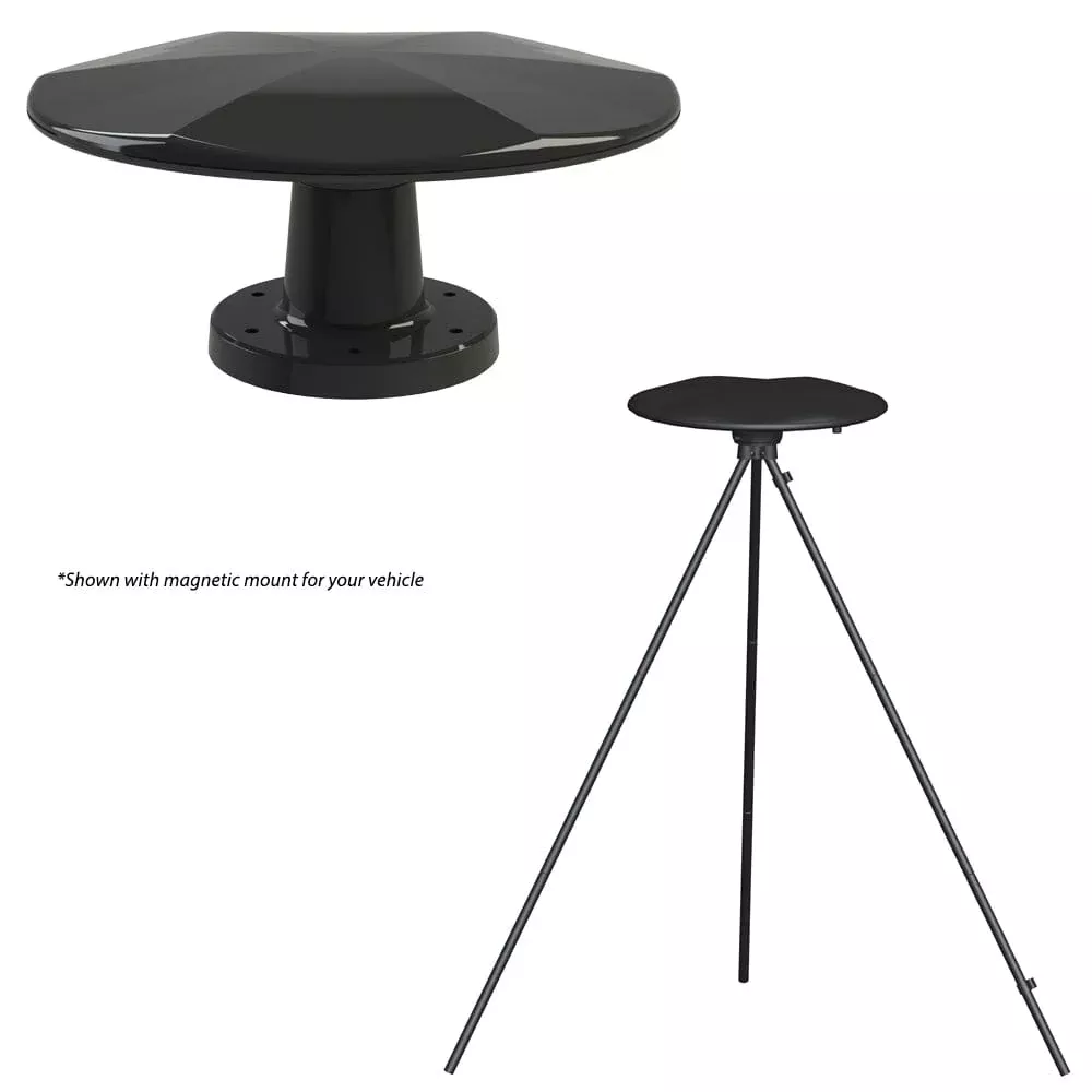KING OmniGo Omni-Directional HDTV Antenna – Black
