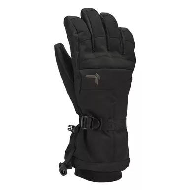 KOMBI Women's Storm Cuff Black Gloves (2/1602-BLACK)