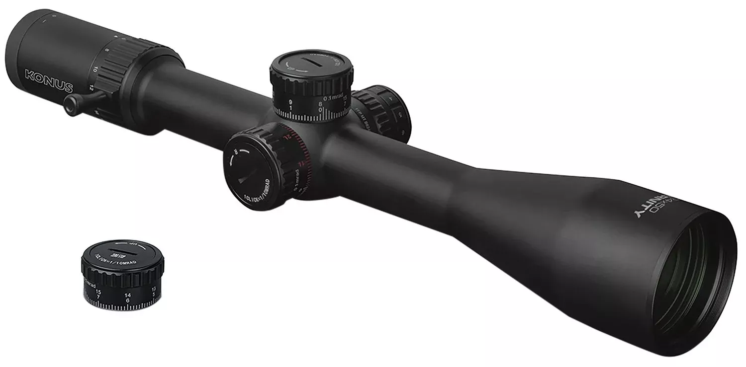 Konus Eternity Riflescope – 6-24x50mm Engraved PRS Ballistic Reticle