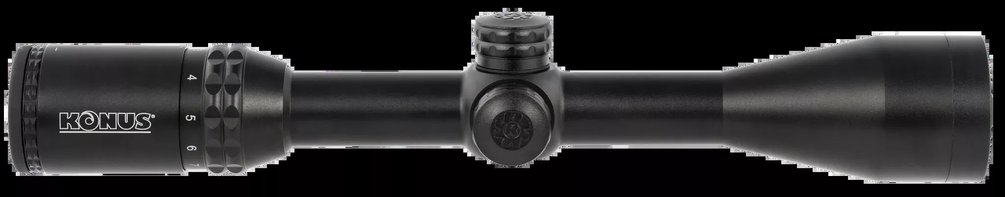 KonusPro 275 Riflescope – 3-10x 44mm Engraved 275 Ballistic Dot Reticle
