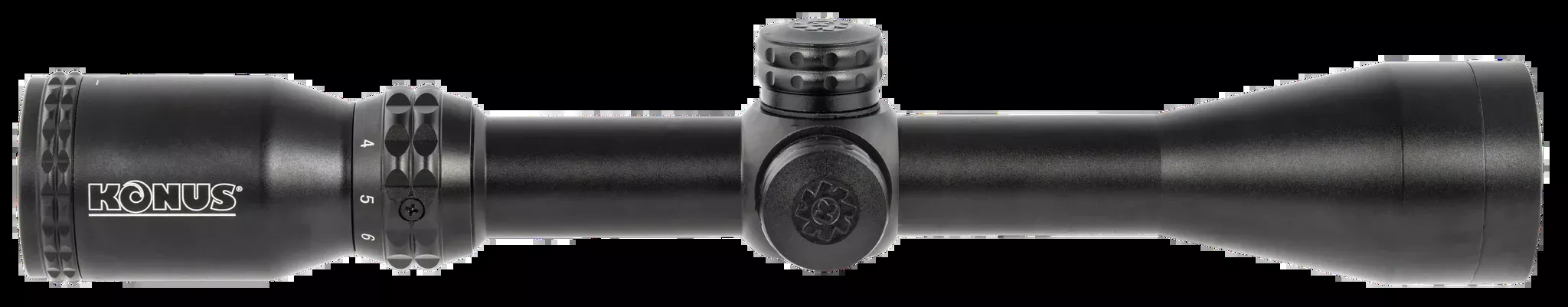 KonusPro 275 Riflescope – 3-9x40mm Engraved Ballistic 275 Dot Reticle