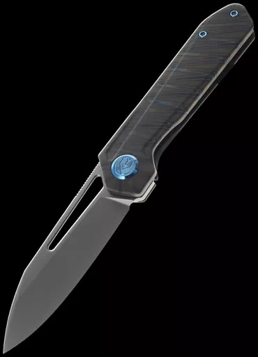 Kubey Royal Flame Titanium Folding Knife