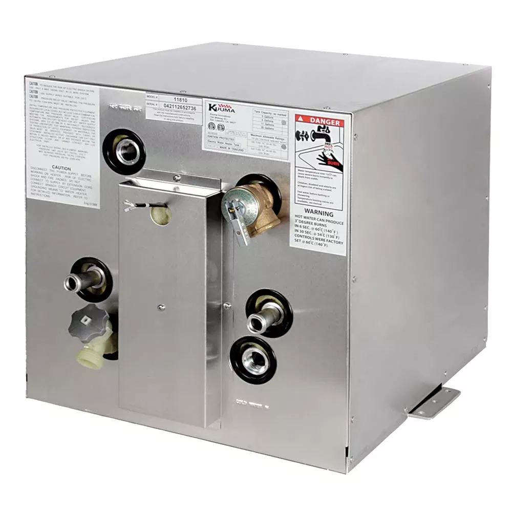Kuuma 6 Gallon Water Heater – 120V Front Heat Exchange Side Mount