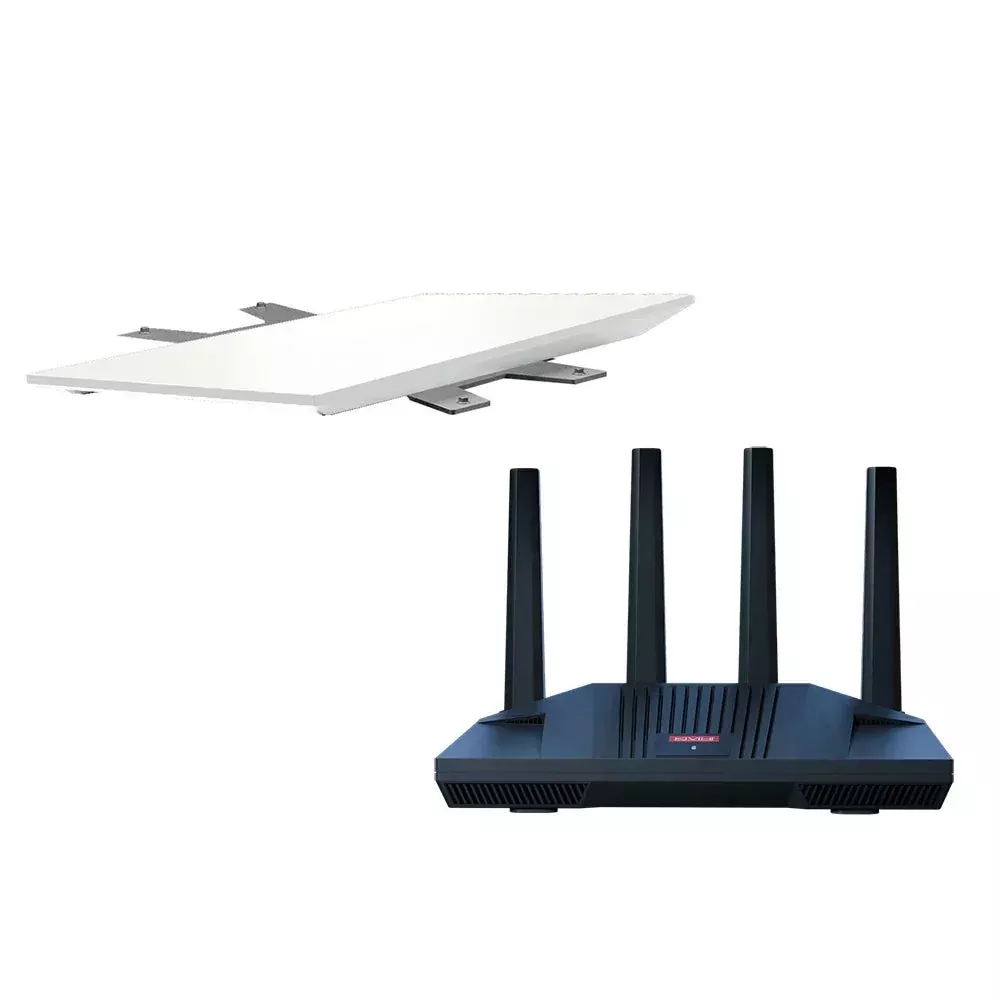 KVH Starlink Performance Gen 3 Kit w/Flat MountCommBox Edge Core Communications GatewayWi-Fi Router – ActivationService Plans Through KVH ONLY [72-1113-FLAT-CO]