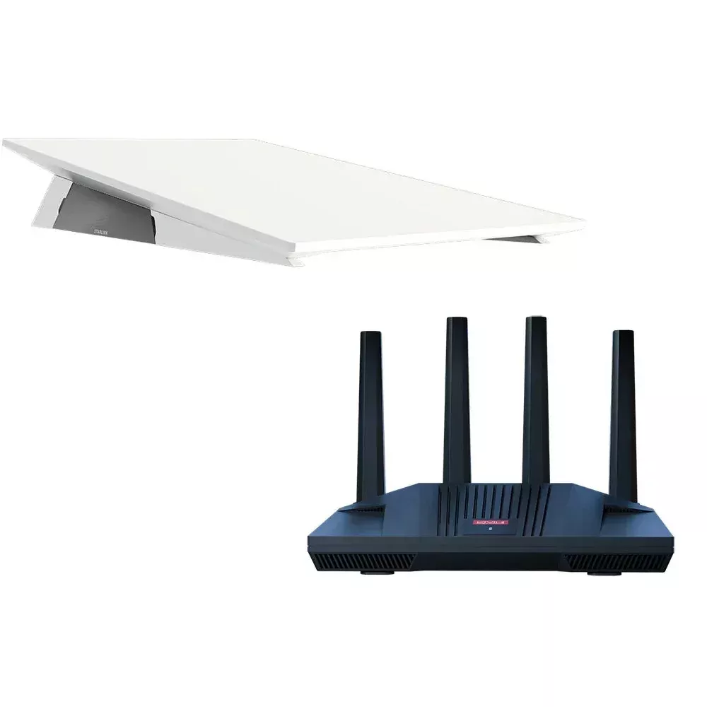 KVH Starlink Performance Gen 3 Kit w/Wedge MountCommBox Edge Core Communications GatewayWi-Fi Router – ActivationService Plans Through KVH ONLY [72-1113-WEDGE-CO]