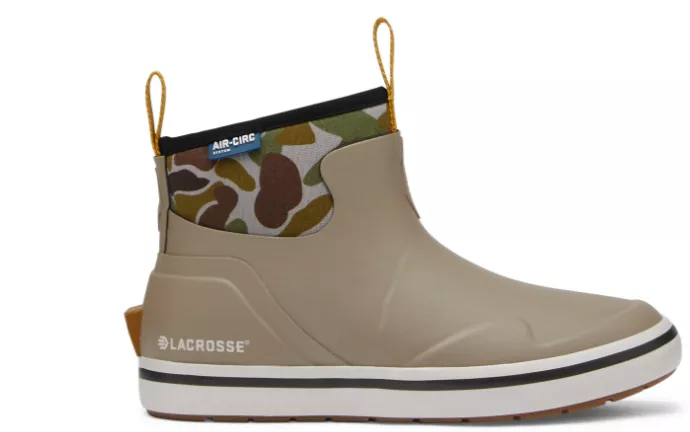 LaCrosse Women’s Alpha Deck Boot – Timber Wolf/Camo #621205