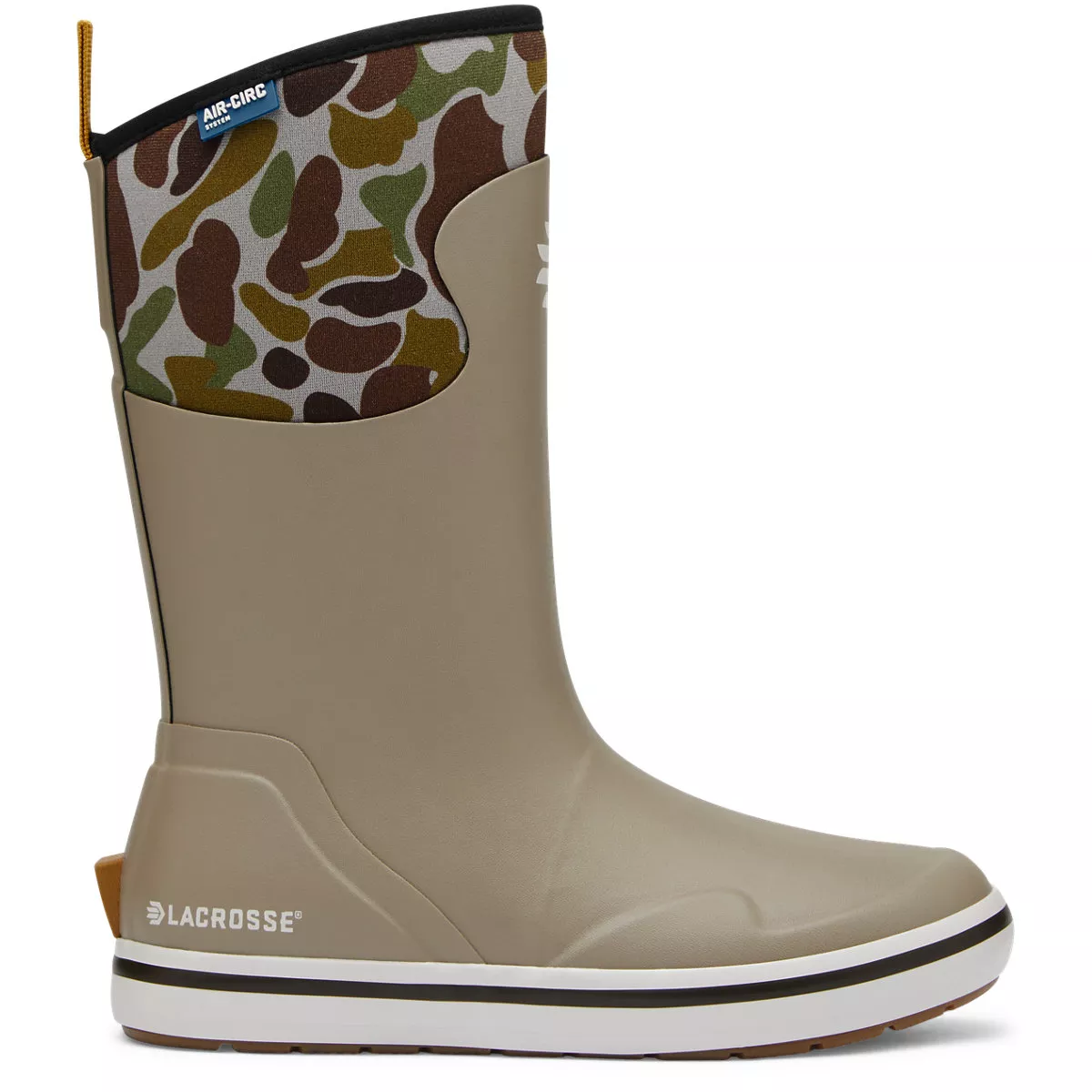 Lacrosse Women’s Alpha Deck Boot – Timberwolf/Camo #621303