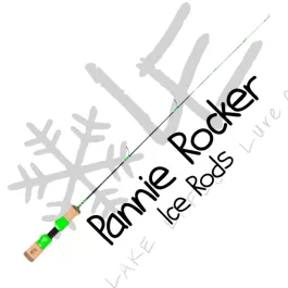Lake Effect Pannie Rocker Ice Rod - 28" - Super Ultra Light