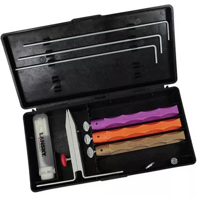 Lansky Sharpeners LK3DM 3-Stone Standard Diamond Precision Knife Sharpening Kit