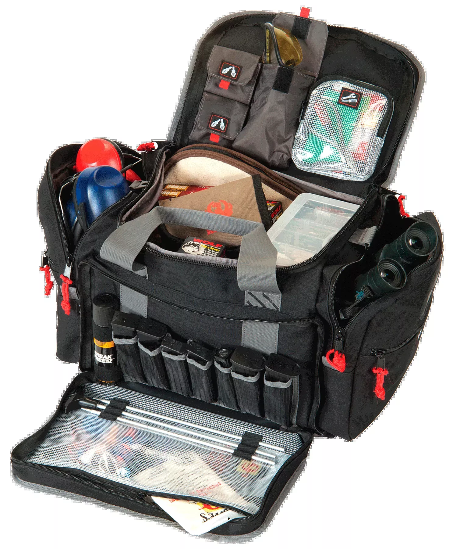 Large Black Nylon Range Bag