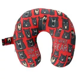 Lazy One Don't Wake The Bear Kid's Travel Pillow