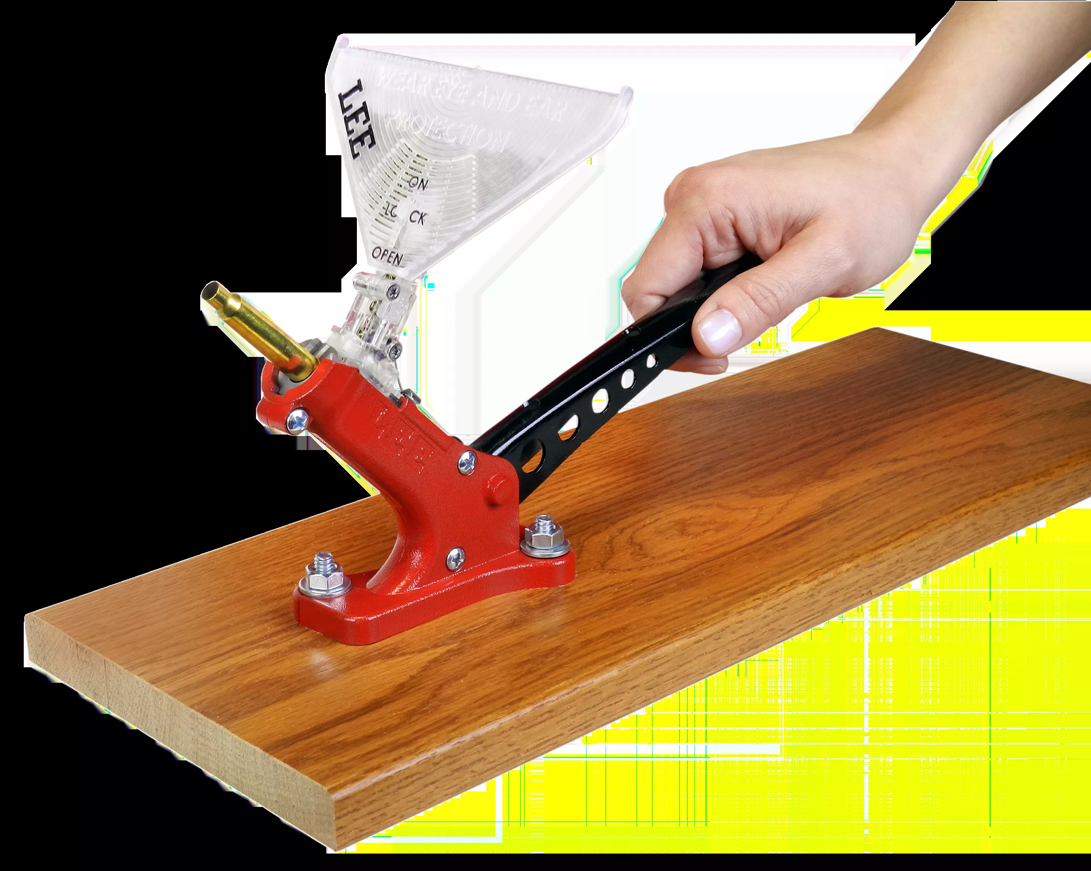 Lee Precision 90700 Auto Bench Prime 1 Hole Steel/Polyester