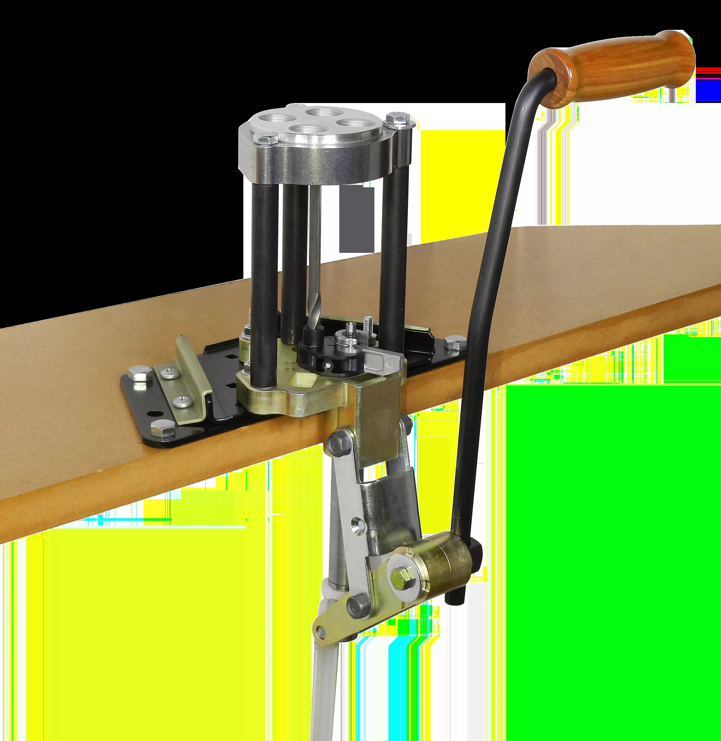 Lee Precision 90932 4 HoleTurret Press w/ Auto Index Cast Aluminum