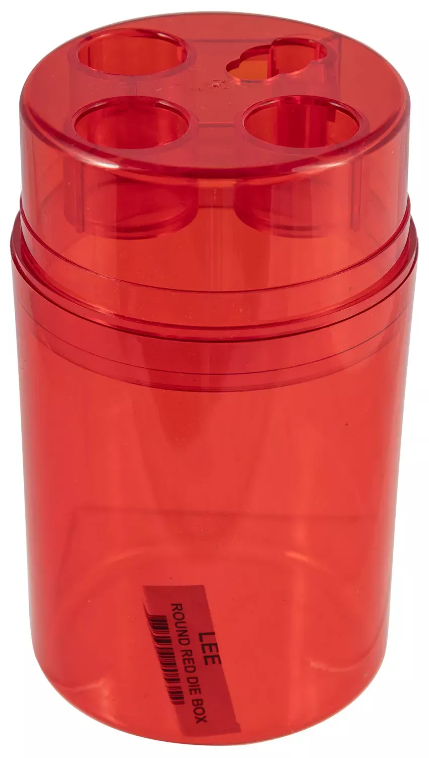 Lee Precision Die Box, Red, 3 Dies