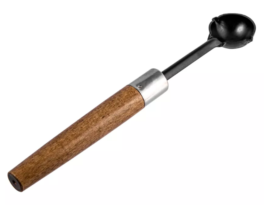 Lee Precision Lead Ladle Steel w/Wood Handle