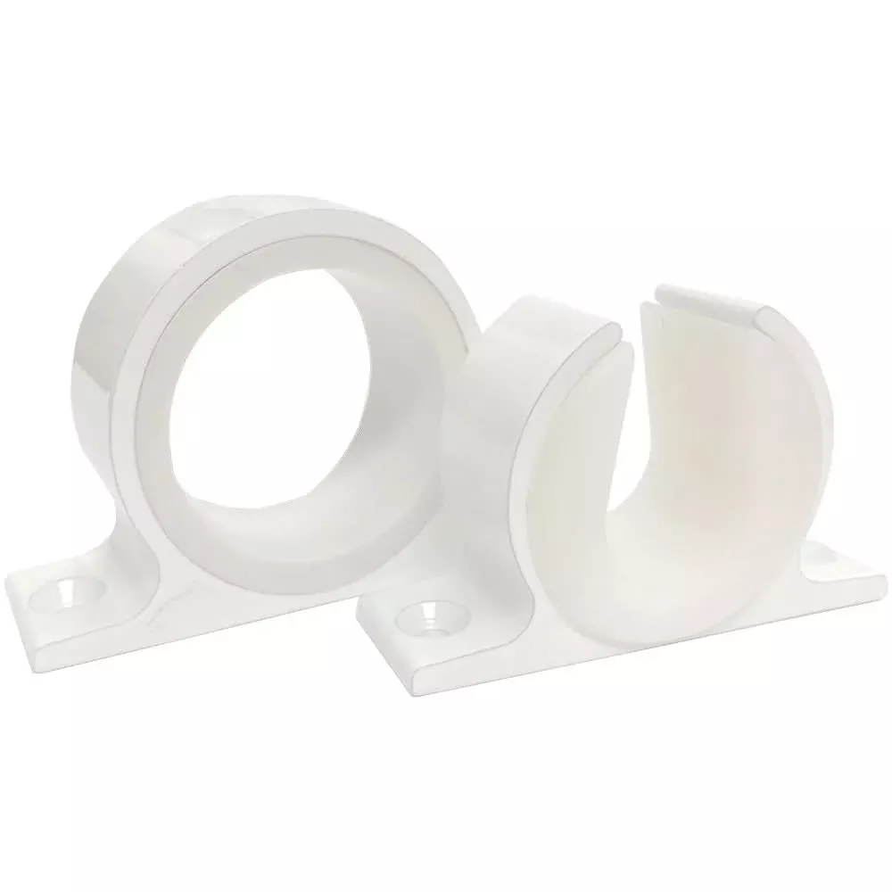 Lee's Tackle Single Rod Rack Set - White Powder Coat Finish - MC70WH