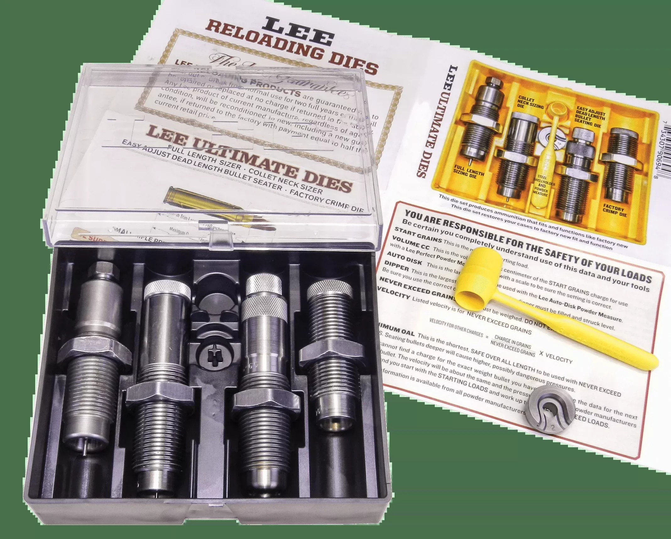 Lee Ultimate Rifle, Lee 90738 Ultimate Rfl 4 Die 300win Mg