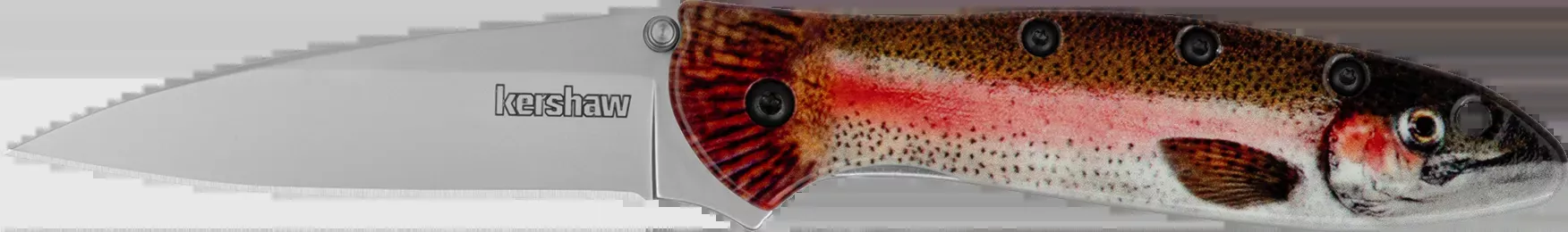 Leek Trout EDC 3″ Folding Drop Point Plain Blade Knife