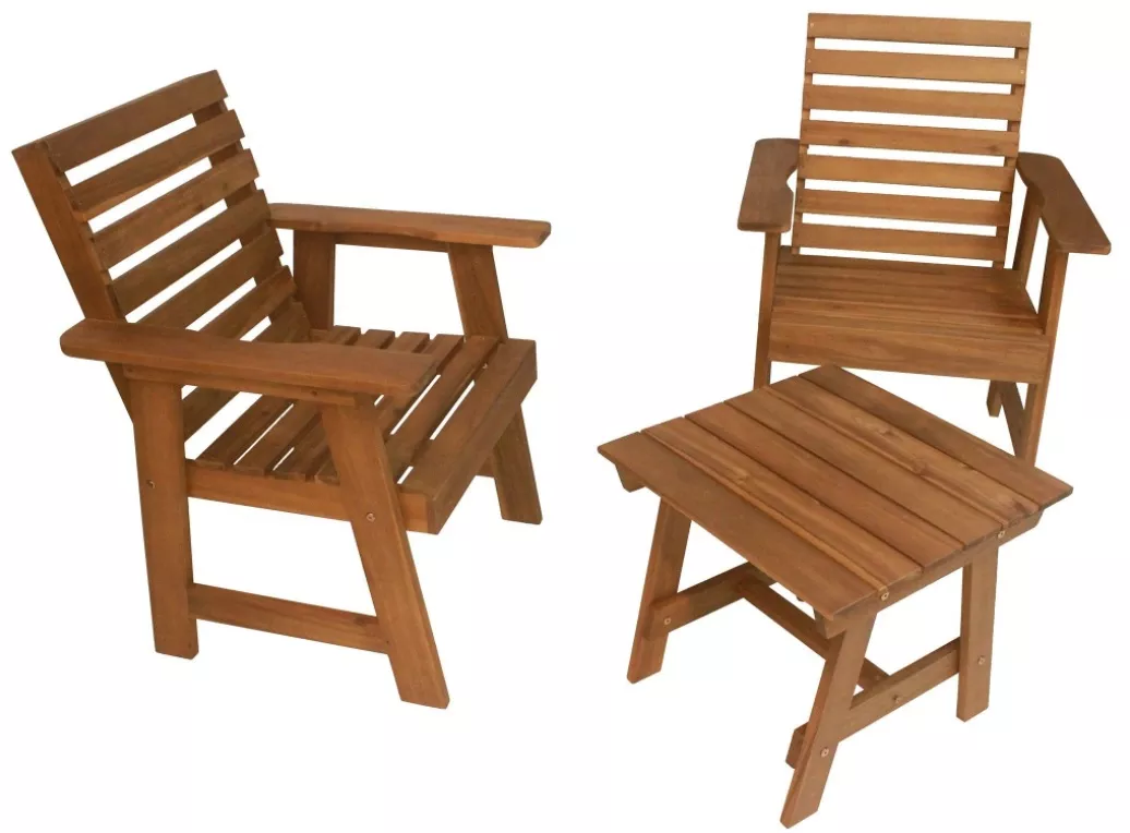 Leigh Country Sequoia Rustic Patio Set #TX 39050
