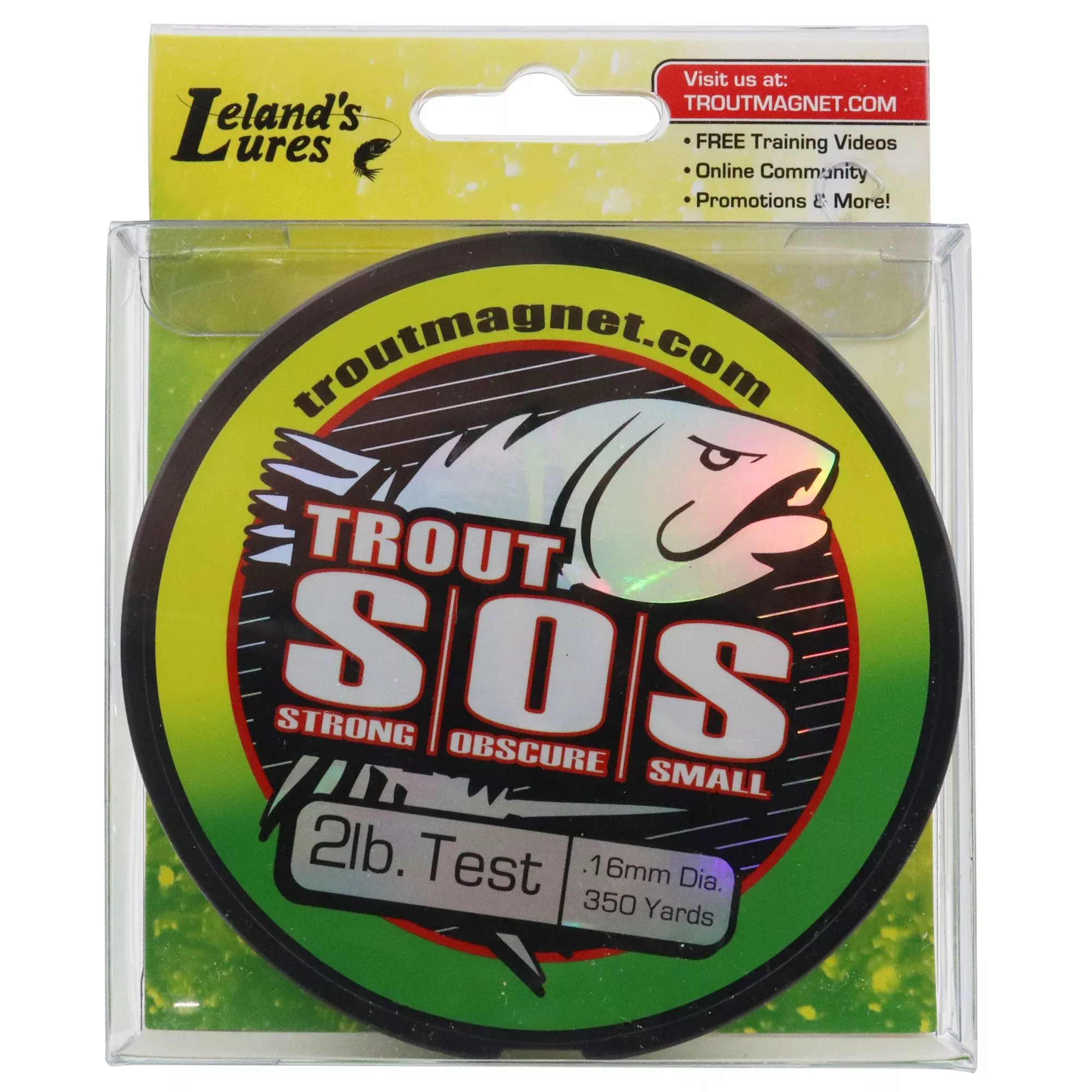 Leland Lures Trout SOS Fishing Line