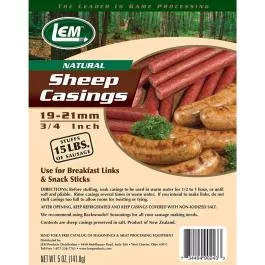 LEM Natural Sheep Casings
