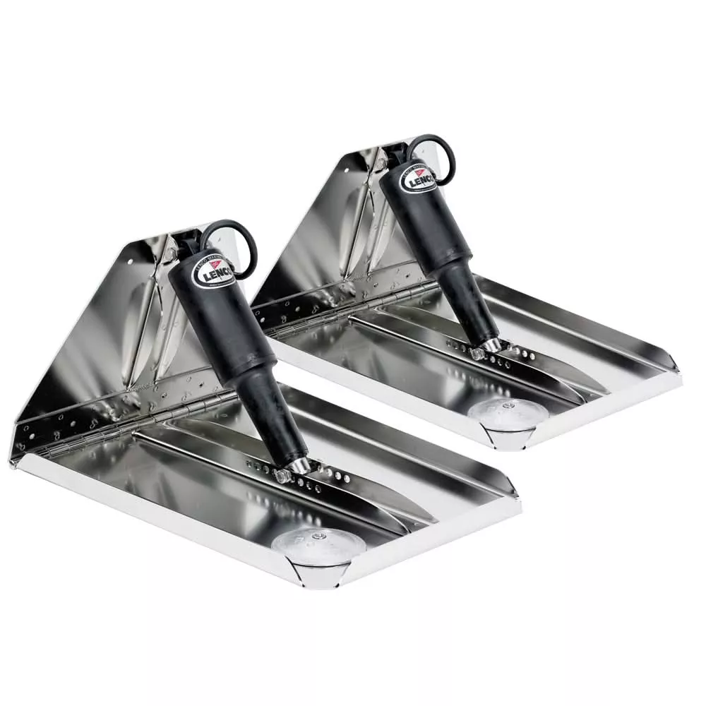 Lenco 14" x 12" Heavy Duty Performance Trim Tab Kit w/o Switch - 15042-101