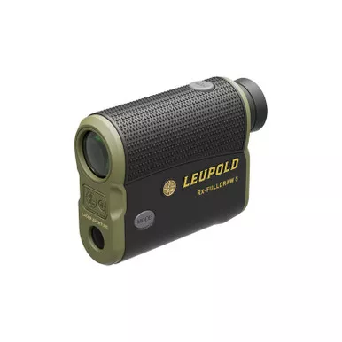 Leupold 182444 RX-FullDraw 5 Rangefinder with DNA, Black/Green, OLED