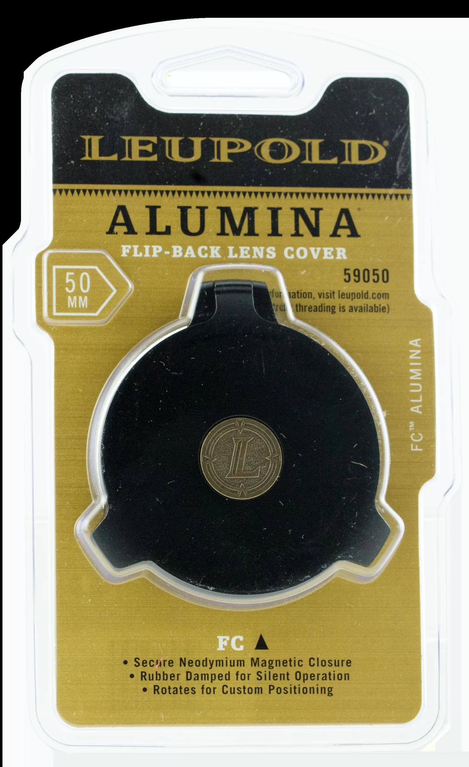 Leupold Alumina Matte Black Aluminum Flip Open 40mm Obj.