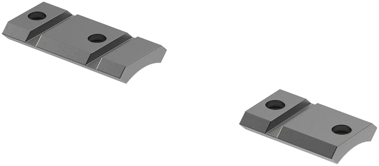 Leupold QRW Base Set Matte Black Savage 110/10 with Round Receiver Quick Release Steel Rifle
