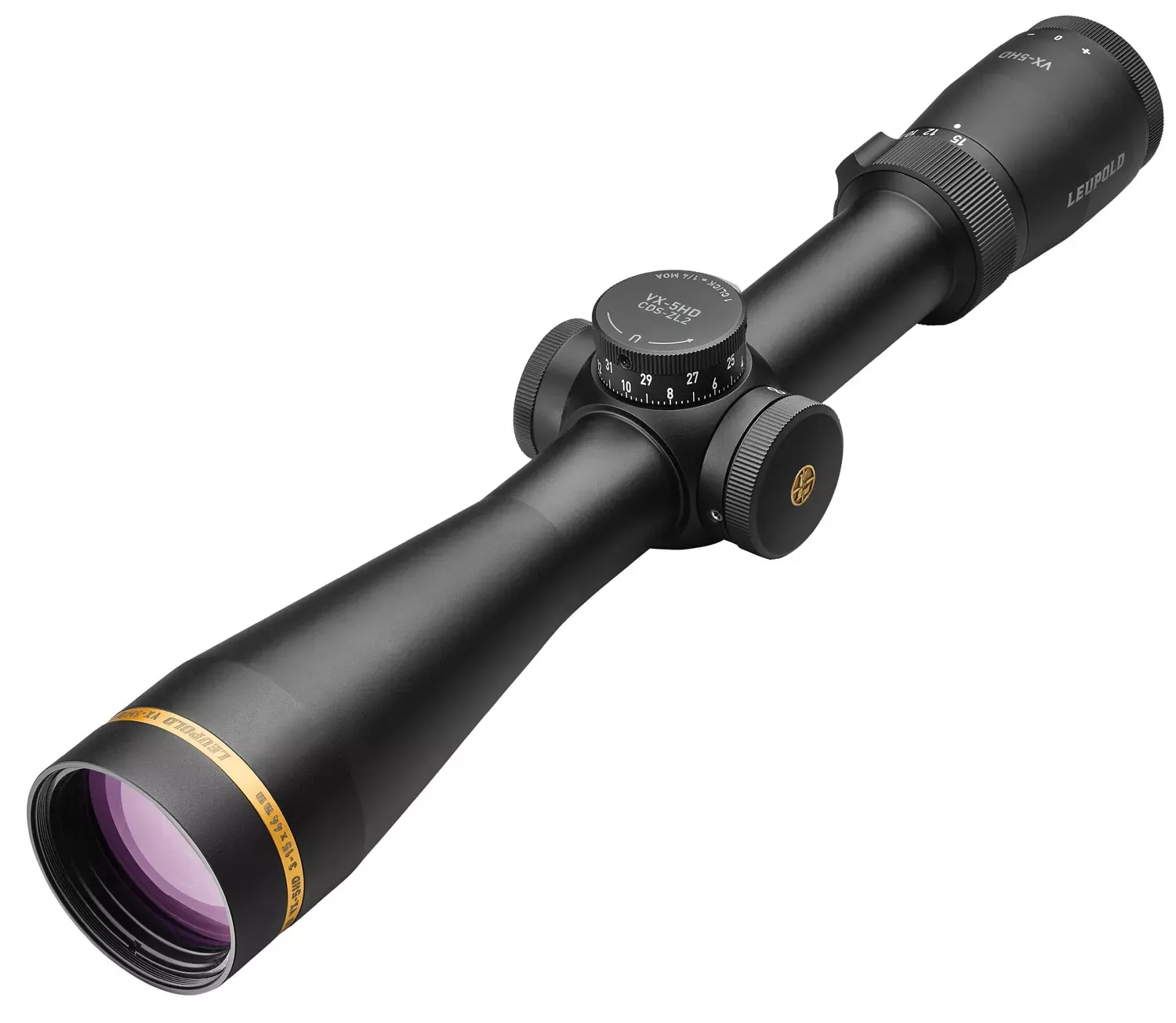 Leupold VX-5HD CDS 3-15x 44mm 30mm Tube