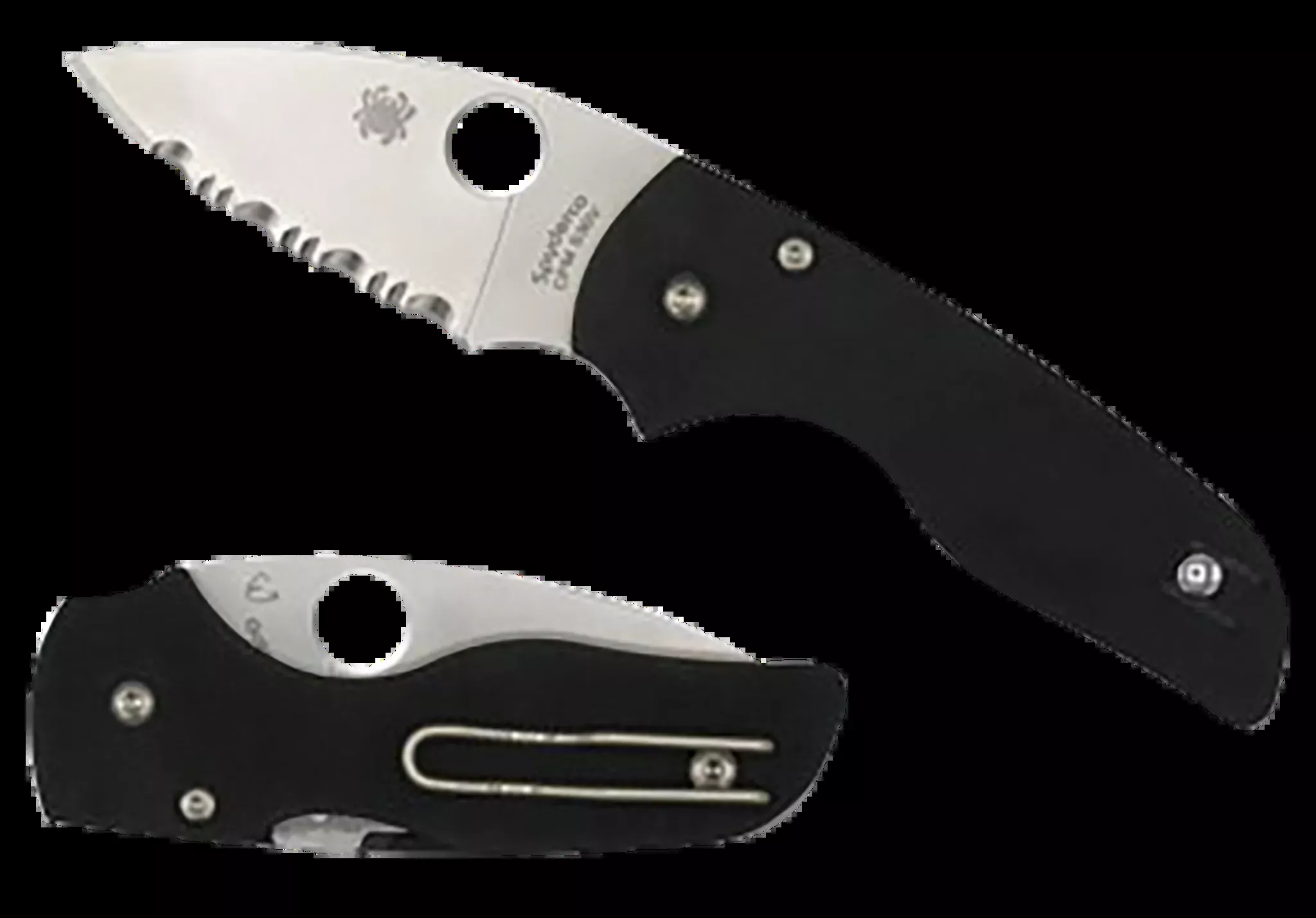 Lil’ Native 2.42″ Plain Blade Folding Knife – Black