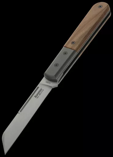 LionSteel Barlow Dom Sheepsfoot Olive Folding Knife