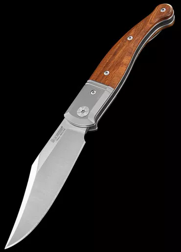 LionSteel Gitano Santos Wood Folding Knife