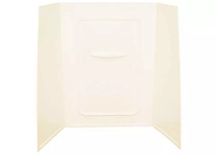 Lippert Bathtub Wall Surround – 24″ x 38″ x 56″, Parchment• 209464