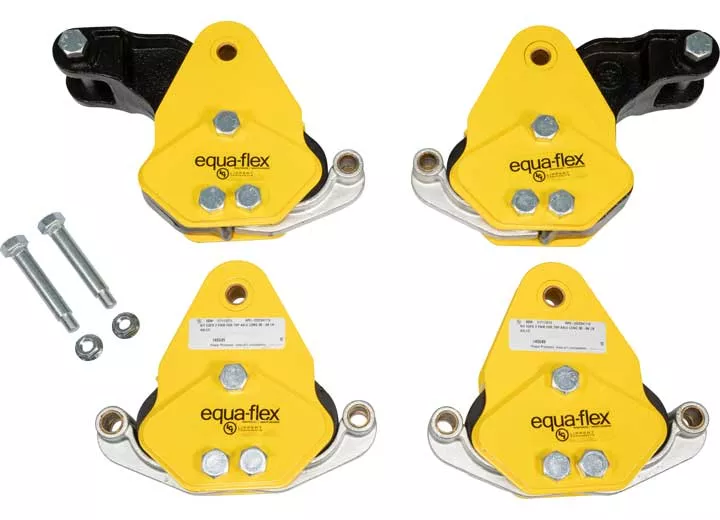 Lippert Equa-Flex Rubberized Equalizer Triple Axle Kit, Heavy-Duty 5,000 to 8,000 lbs• 279689