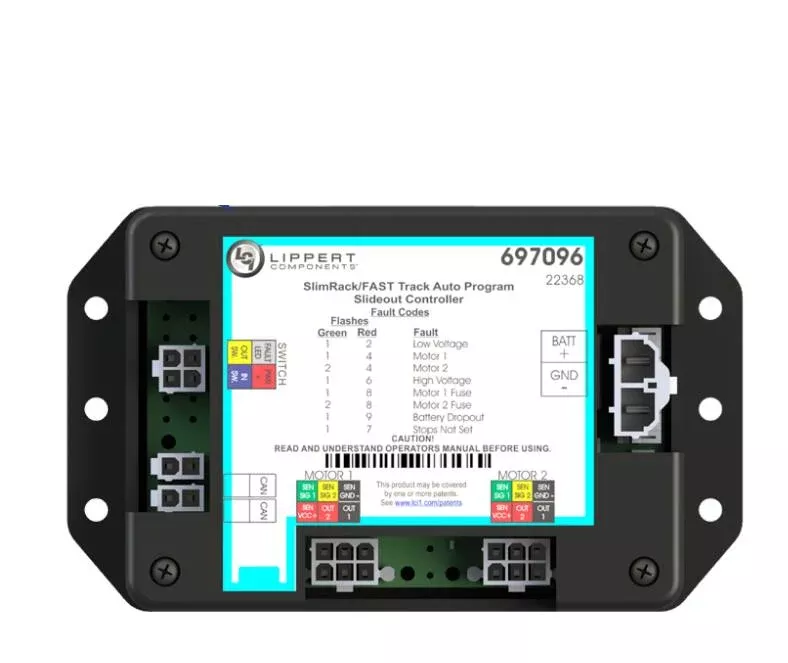 Lippert Replacement Auto-Programmable Controller Panel for Lippert OneControl In-Wall Slide-Outs• 697096